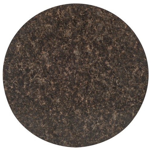 Round granite chocolate - 18",