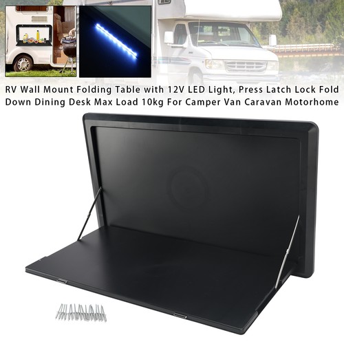 Wall mount folding table - rv,